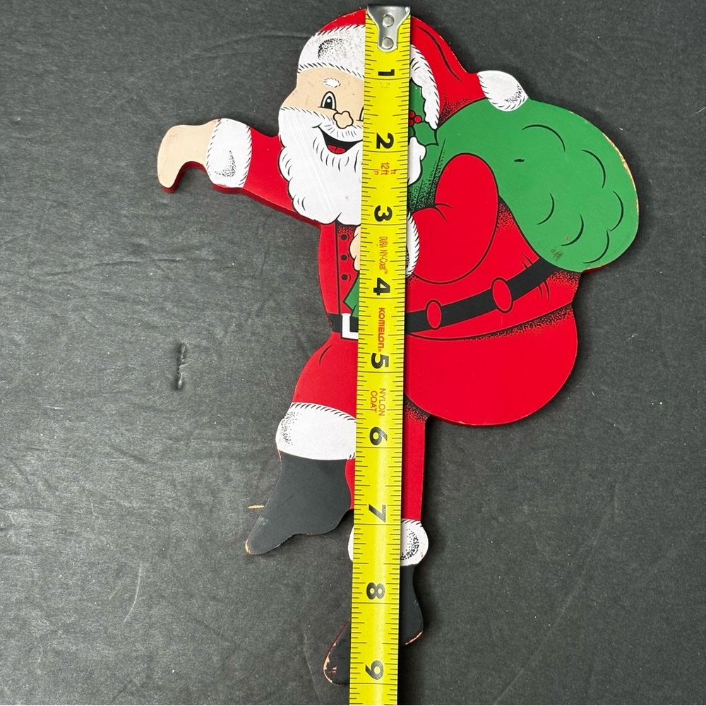 Vtg Santa Christmas Hangable Ornament Ladder Climber 9” - Picture 8 of 11